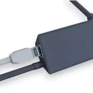 Adaptateur LAN Starlink pour connexion internet filaire, distribué par Connect iT Martinique.